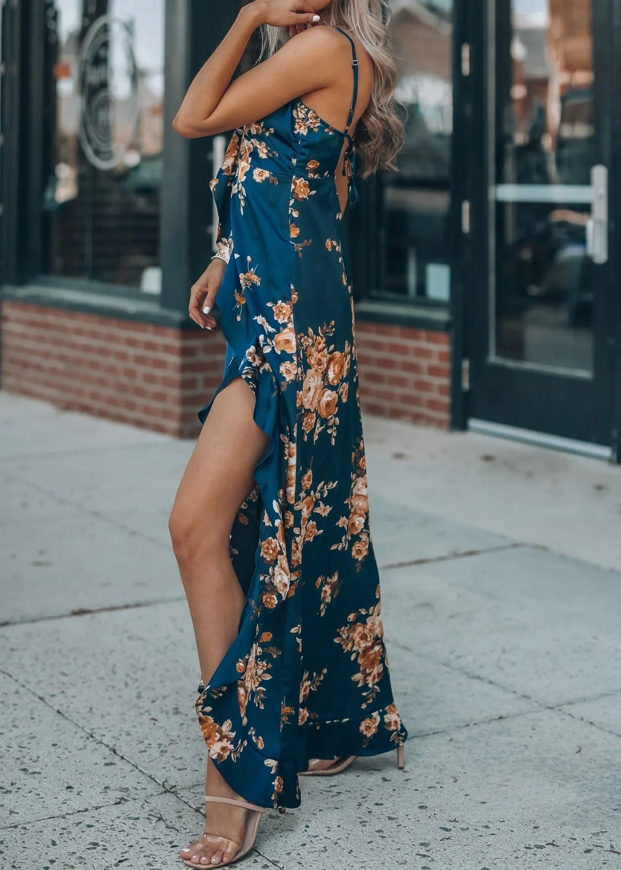 Axe Floral Maxi Dress