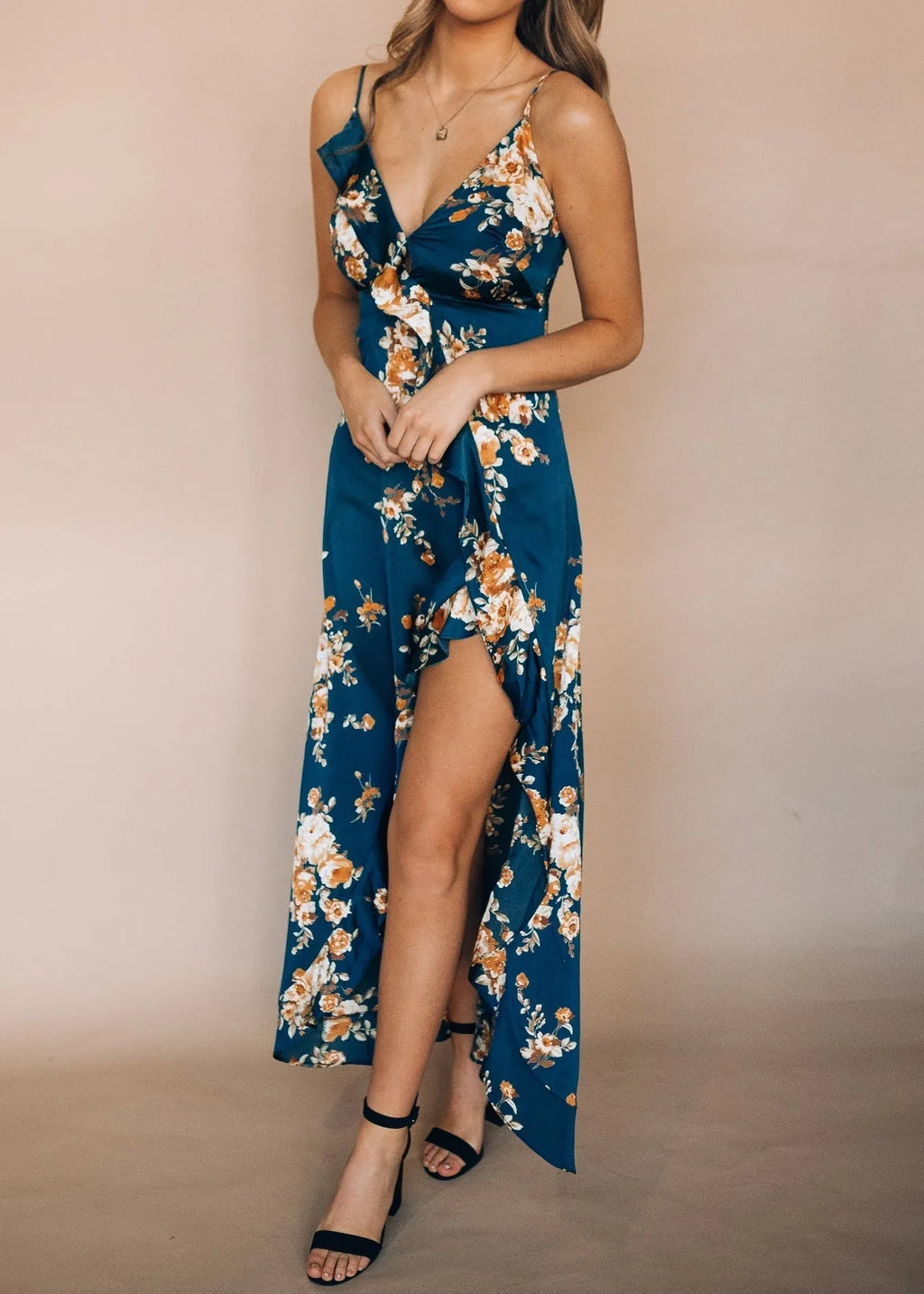 Axe Floral Maxi Dress