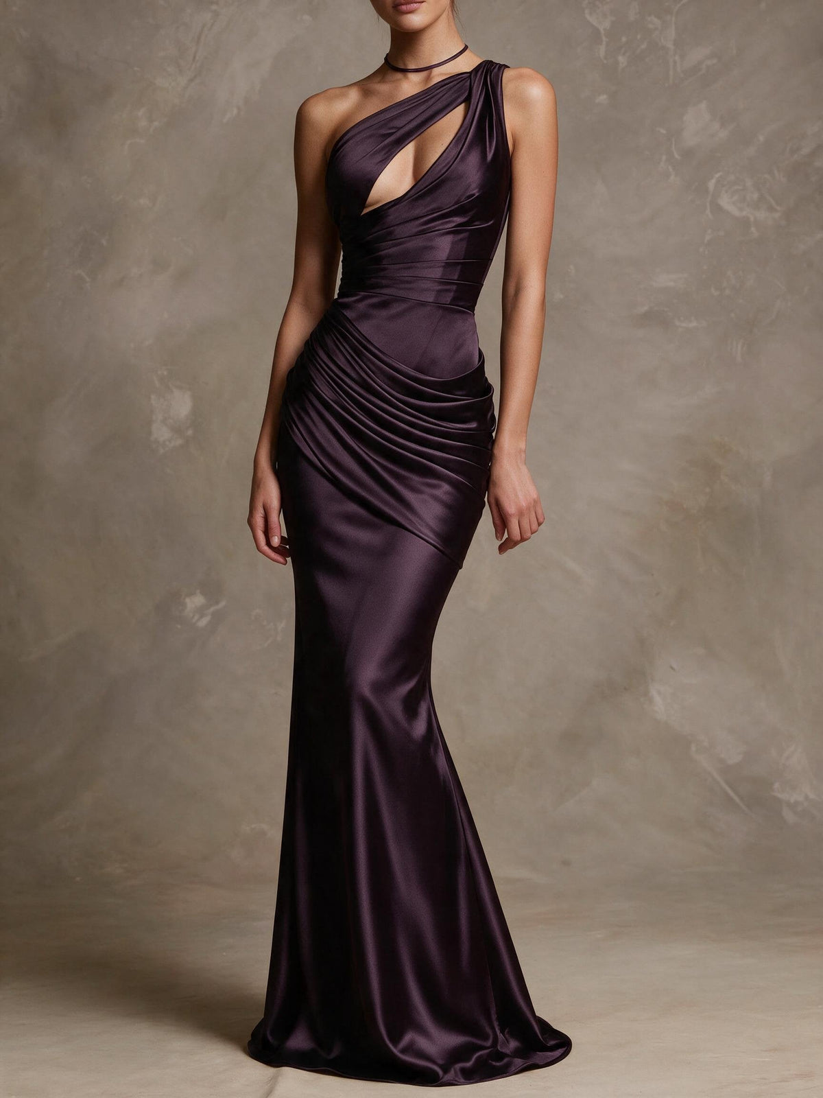 Emina Maxi Dress - Plum