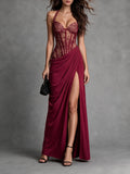 Bonita Maxi Dress - Mulberry