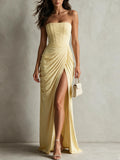 Cyra Maxi Dress - Lemon