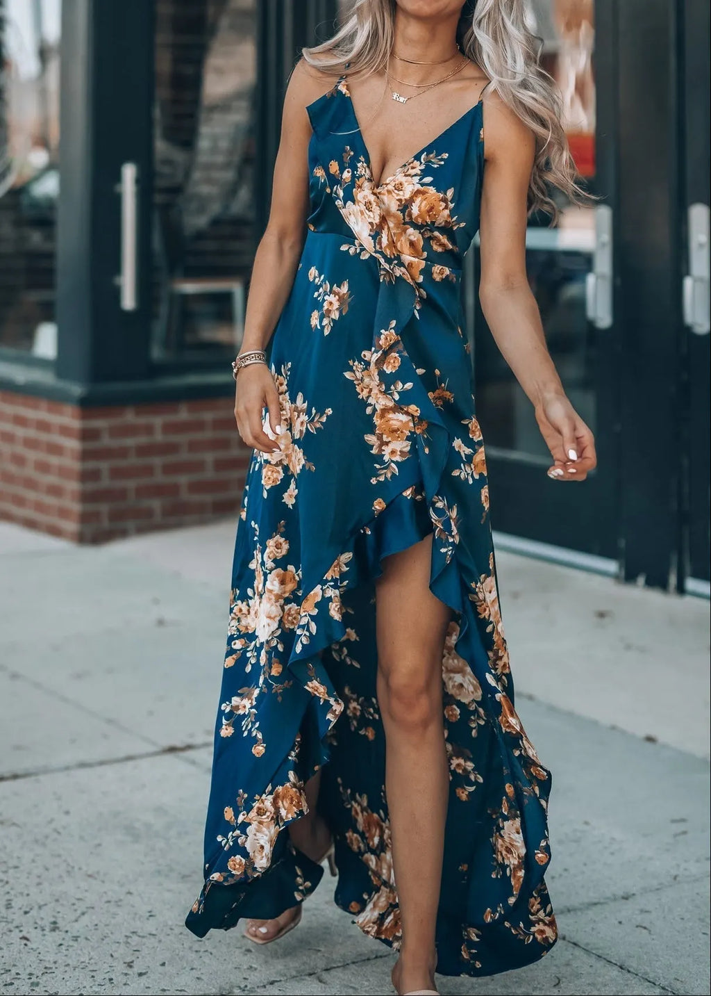 Axe Floral Maxi Dress
