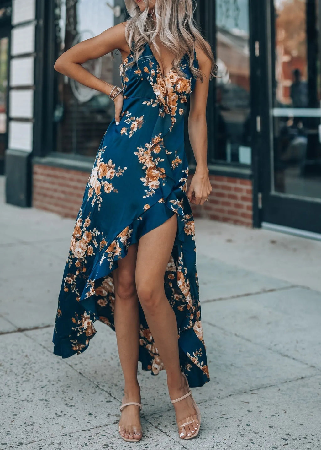Axe Floral Maxi Dress